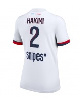 Paris Saint-Germain Achraf Hakimi #2 Venkovní Dres pro Dámské 2025-26 Krátký Rukáv